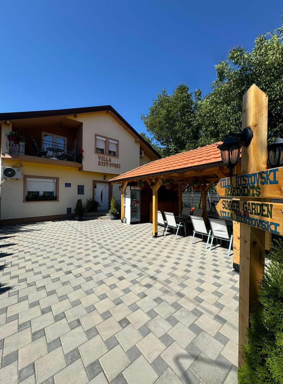 Villa Ristovski Охрид Екстериор снимка